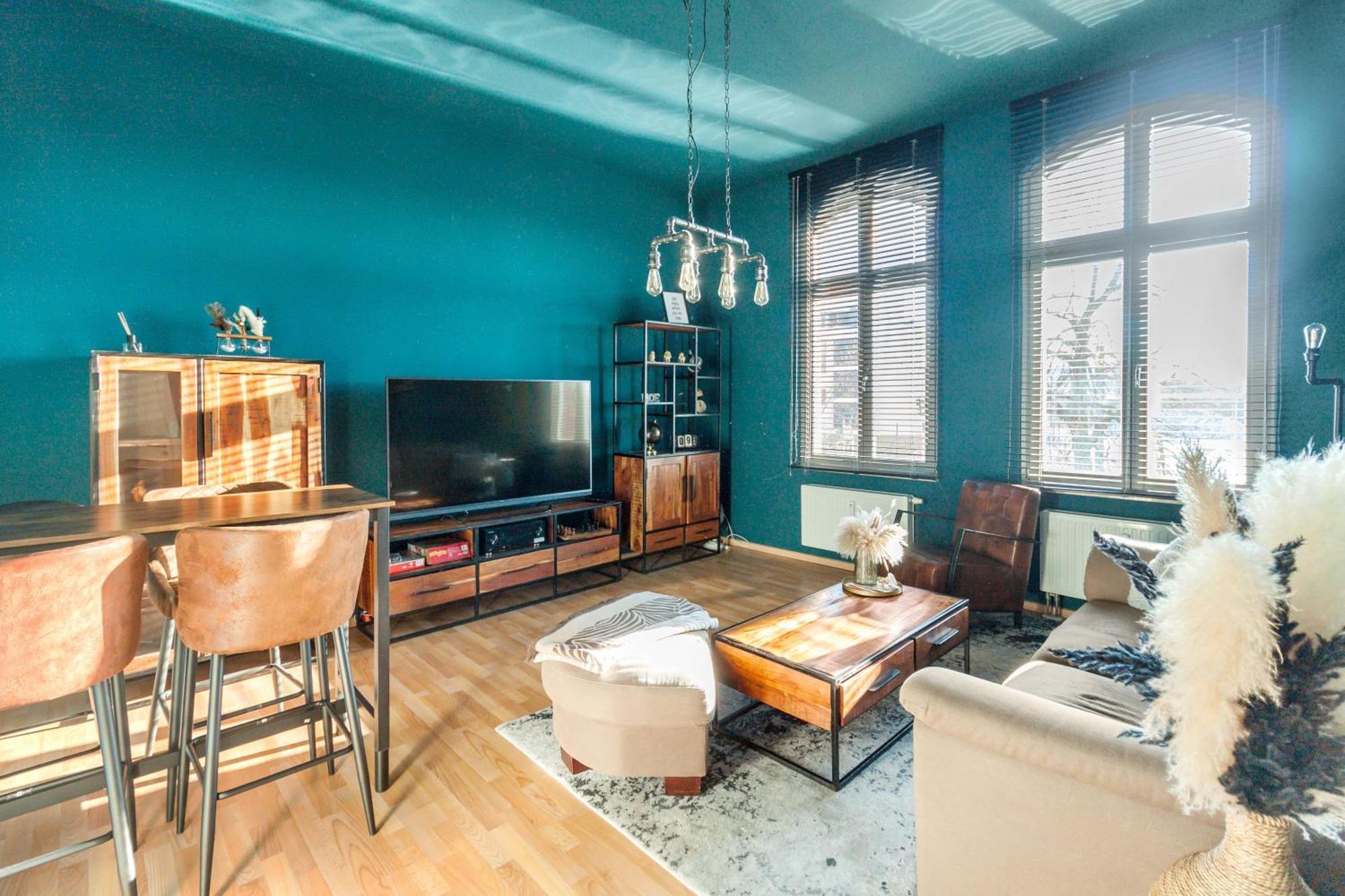 Ferienwohnung "Charlotte" Nahe Der Elbe Mit Kostenlosem Parkplatz Vor Der Tuer Magdeburg Exterior foto